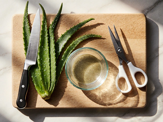 Jak správně uříznout aloe vera pro domácí kosmetiku