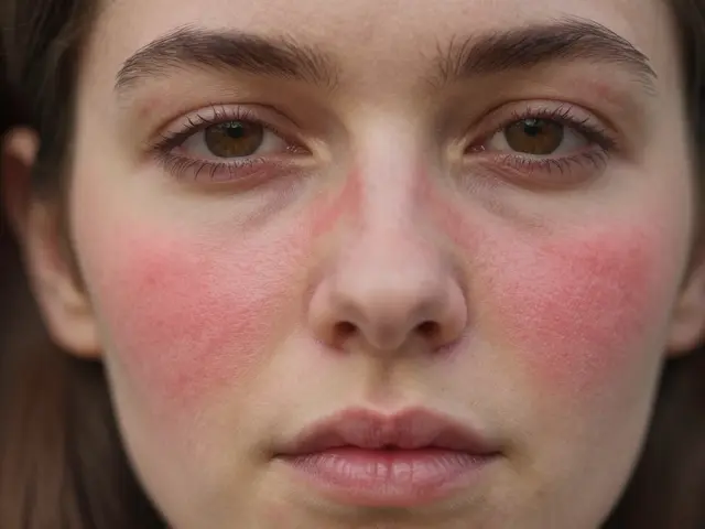 Co znamenají červené fleky na obličeji? Příčiny a co s nimi dělat