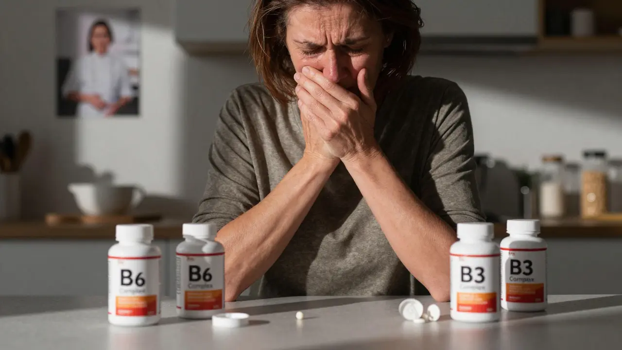 Jak se projevuje předávkování vitamínem B? Příznaky, rizika a co dělat