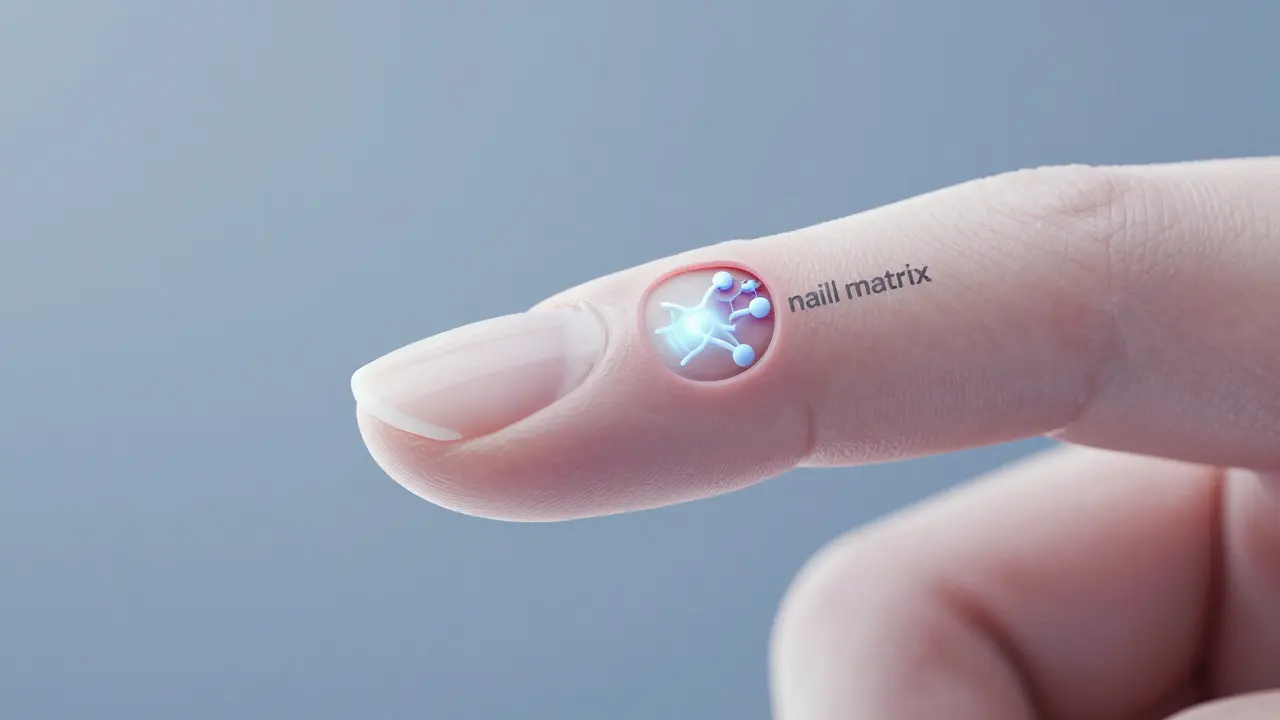 Kde přesně začíná růst nehtu? Odhalujeme tajemství nehtové matrice