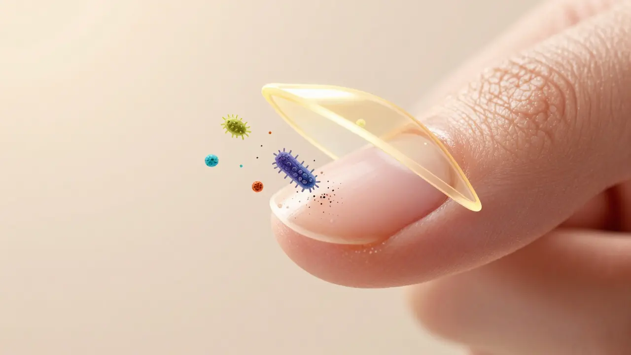 Konceptuální zobrazení kutikuly jako ochranného štítu pro kořínky nehtu.