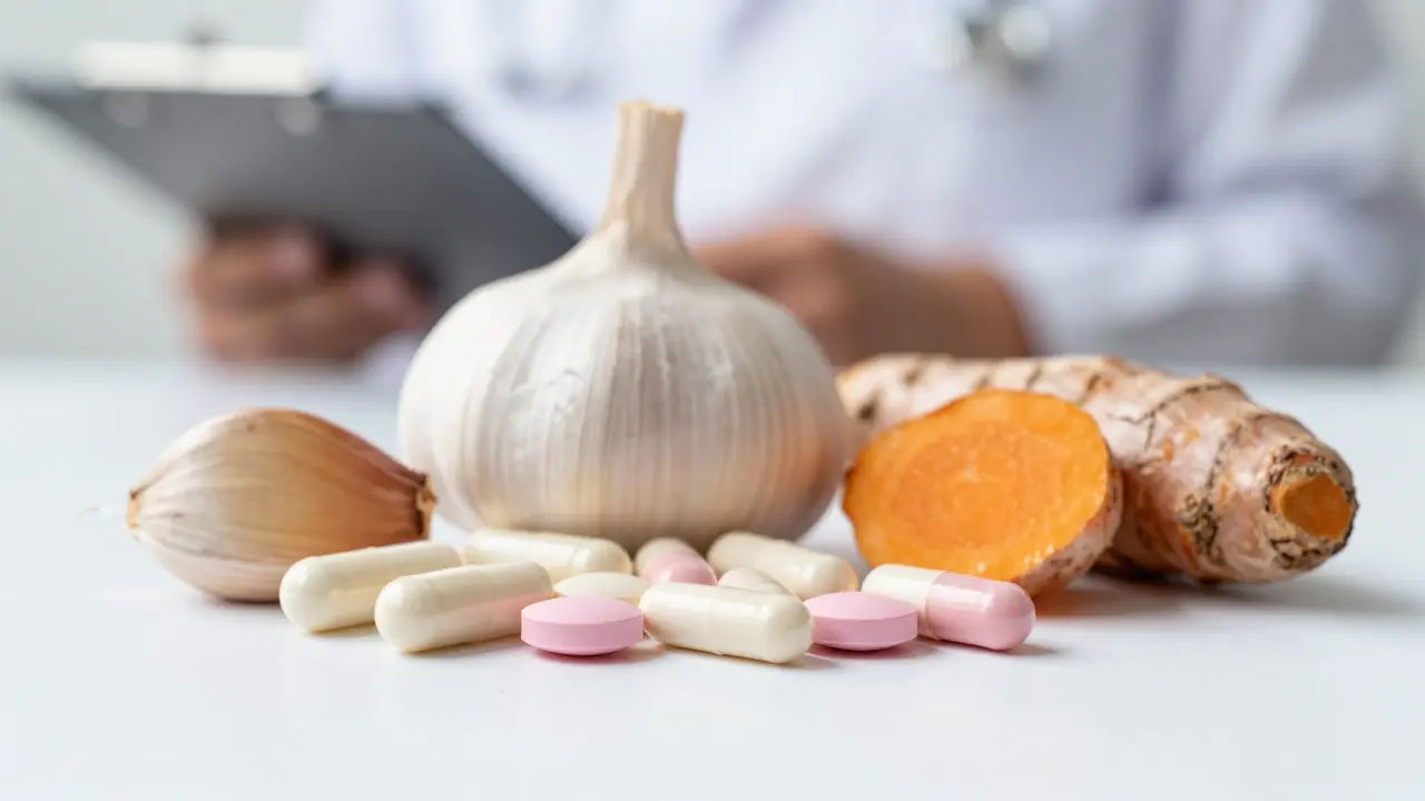 Antibiotika, probiotika, česnek a kurkuma jako prostředky proti infekcím