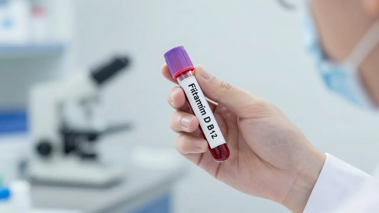 Krevní test pro zjištění deficitu vitamínů
