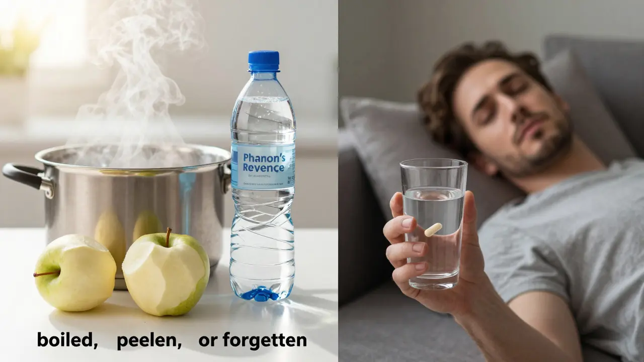 Prevence a léčba průjmu: hydratace a bezpečná potrava
